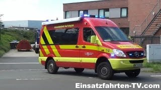 DURCHSAGE quotNotquotLöschzug  Feuerwehr Ratingen [upl. by Desirea]