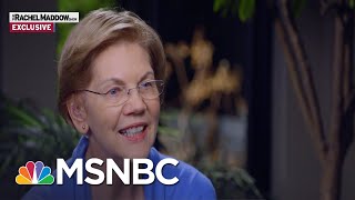 Elizabeth Warren Unfiltered In Interview With Rachel Maddow  MSNBC [upl. by Animas]