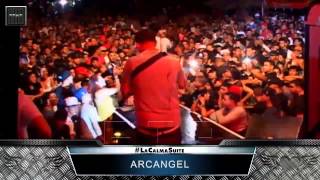 Rico por siempre En Vivo  Arcangel  La Calma PR 2015 [upl. by Hawley]