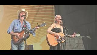 Gillian Welch amp Dave Rawlings  quotLook at Miss Ohioquot  Newport Folk Festival 72724 [upl. by Etnod459]