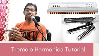 Tremolo Harmonica Beginners Tutorial [upl. by Noslrac]