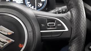 How To Use Cruise Control Explained In Detail  Maruti Suzuki  XL6  SCross I Swift [upl. by Lorsung]