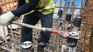 Wedge Lock Coupler for Rebar [upl. by Malti]