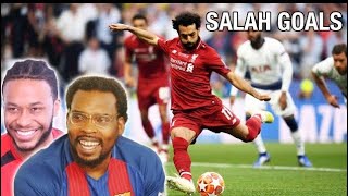 Americans React to Mohamed Salah Goals IMPOSSIBLE To Forget [upl. by Neall]