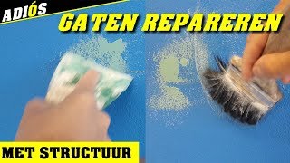 GATEN REPAREREN  structuur ondergrond [upl. by Adnoyek]