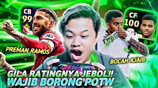 AKU INGIN POTW RODRYGO 100 amp PREMAN RAMOS 99 TERKUAT  RATINGNYA GACOR SEMOGA HOKI EFOOTBALL 2024 [upl. by Nojid305]