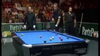 9 Ball World Cup of Pool 2006 Doubles Reyes amp Bustamante vs Strickland amp Morris final Part7 [upl. by Kippy479]