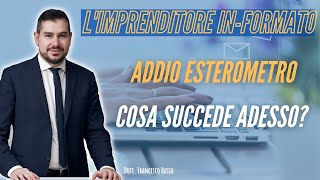 FATTURE ESTERE ADDIO ESTEROMETRO DAL 1° LUGLIO 2022 [upl. by Htyderem]