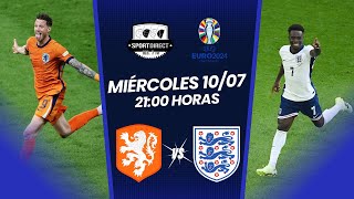 🔴 DIRECTO  PAÍSES BAJOS vs INGLATERRA  Semifinales Eurocopa 2024  SportDirect Radio [upl. by Notneb410]