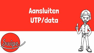 Swipe Elektriciteit  Aansluiten UTP data [upl. by Taveda451]