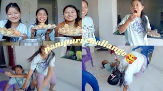 pani Puri challenge 🥵  punishment dini bela jhali gare dd le 😡😤subscribetomychannel salmavlogs [upl. by Anikas]