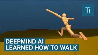 Googles DeepMind AI Just Taught Itself To Walk [upl. by Savart203]