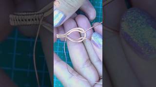 how to make wire wrap pendant diy jewelrymaking wirewrap [upl. by Sivet]