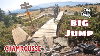 jumps de malade a Chamrousse bike park [upl. by Assirk]