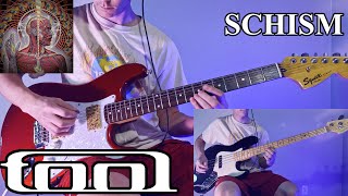 TOOL  Schism  Guitar and Bass Cover [upl. by Nanine382]