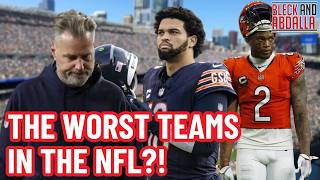 WORST NFL Franchises Are Chicago Bears Worse than the Jets [upl. by Betz]