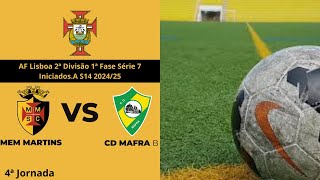 Mem Martins SC VS CD Mafra B Sub14 [upl. by Traver]