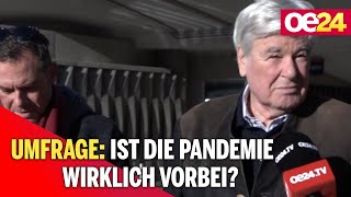 Umfrage Ist die Pandemie wirklich vorbei [upl. by Llarret799]