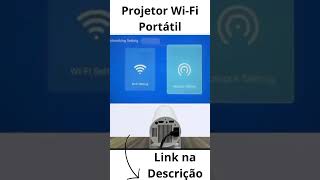 Projetor Wifi lançamento Portátil com Android HDMI Smart Cinema Hy300 4k HD [upl. by Obie142]