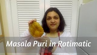 Masala Puri in Rotimatic [upl. by Anabal]