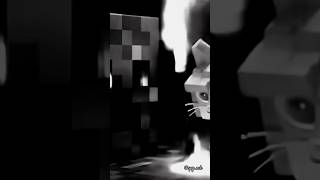 Minecraft ASMR with cat creepy moment CPGMK minecraft viralshorts [upl. by Htir]