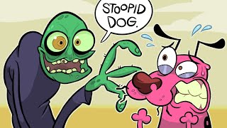 Courage meets Salad Fingers [upl. by Fiel775]