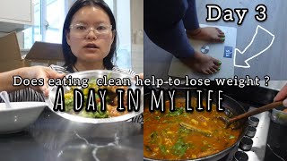 Day 3 How I lost weight only by eating healthy food review simplefood weightlossjourney [upl. by Annelak544]