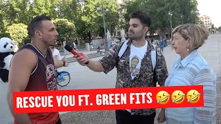 RescueYou Ft Green fits en España  Reacción 🤣 [upl. by Mcdonald]