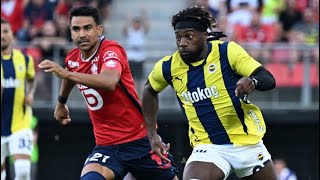 Allan SaintMaximin Lille Maçı Performansı  Fenerbahçe Vs Lille [upl. by Grissel]