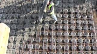 Cobiax Installation and Concrete pouring [upl. by Acey]