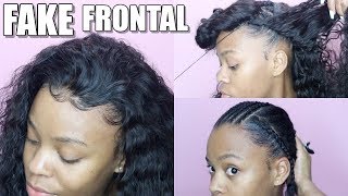 Turn Your LACE CLOSURE Into A FRONTAL Sewin Method Ft Nadula Hair affordable deep wave [upl. by Zippel]