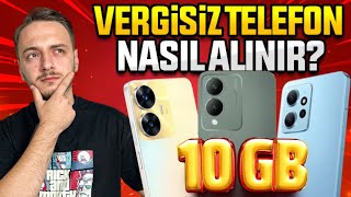 Vergisiz telefon nasıl alınır Gençlik ve Spor Bakanlığı vergisiz telefon başvurusu [upl. by Euqnimod147]