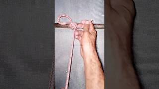 how to tie a quick release knotropework knot trending knotskill shortsfeed shorts short yt [upl. by Divine]