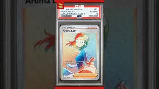 221203 PSA 10 Aroma Lady  Evolving Skies Rainbow Secret Rare Pokemon Card TCG [upl. by Dumanian173]