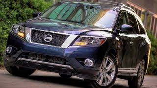 2015 Nissan Pathfinder Platinum Start Up and Review 35 L V6 [upl. by Atolrac]