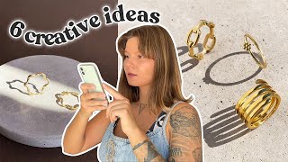 How to take aesthetic jewelry product photos at home with an iPhone [upl. by Egiarc]