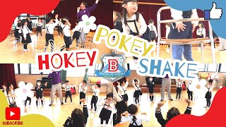 Hokey Pokey Shake Super Simple sing and dance [upl. by Aihsyt833]