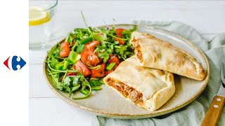 Pizza calzone met tonijn [upl. by Dielu]