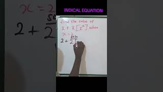 INDICAL EQUATION trending maths education trending shorts shortvideo short shortsvideo fyp [upl. by Ihcas]