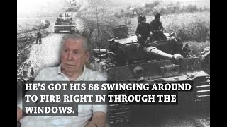 A US Army Infantry Veteran Recalls an Encounter with a German Tiger Tank during World War II [upl. by Aliet]