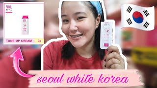 SEOUL WHITE KOREA CREAM  INSTANT WHITENING EFFECT [upl. by Annaik]