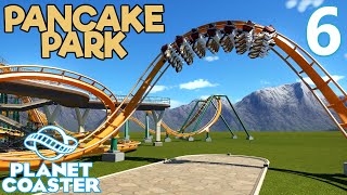 Planet Coaster PANCAKE PARK  Part 6  REDO [upl. by Azial]