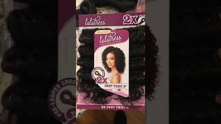 Lulutress Deep Twist 8 inch Crochet [upl. by Aidnama]