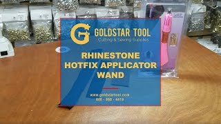 Tutorial  Rhinestone Hotfix Applicator  Goldstartoolcom  8008684419 [upl. by Assirim]