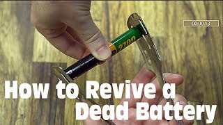 How to Revive a Dead AAAAA Battery [upl. by Ytsirt]