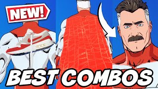 BEST COMBOS FOR NEW OMNIMAN SKIN FORTNITE X INVINCIBLE  Fortnite [upl. by Pacifa630]