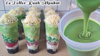 RESEP INI PERTAMA KALI TAYANG DI YOUTOBE‼️ ES TELER SULTHAN KUAH ALPUKAT [upl. by Llerat]