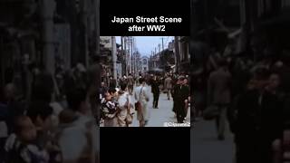 PostWWII Japan A Journey Through the Streets history shorts [upl. by Laeira186]