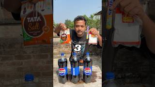 Pepsi Vs Mentossaltbaking soda konsa jada risetion hoga  Bengali mini blog shorts 😱 [upl. by Namyl]