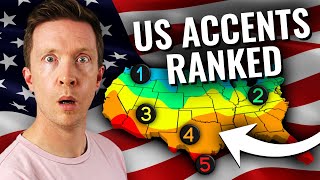 13 American Accents Ranked EASIEST to HARDEST to Understand [upl. by Lunetta427]